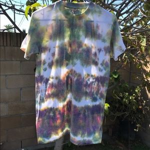 Tie dye short sleeve T-shirt